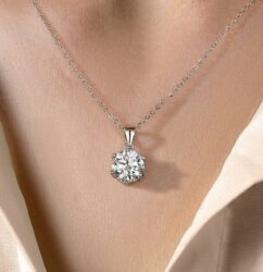 Moissanit Kette BYLITZ