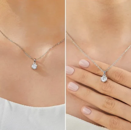 Moissanit Kette BYLITZ