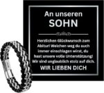 Abitur Armband An unseren Sohn BYLITZ