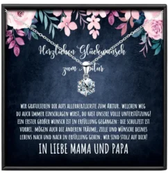 Geschenke zum Abitur Tochter Rund1CT Moissanit BYLITZ