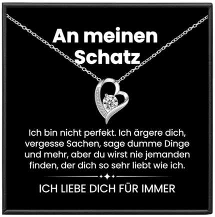 An mein Schatz Kette Herz 925S BYLITZ
