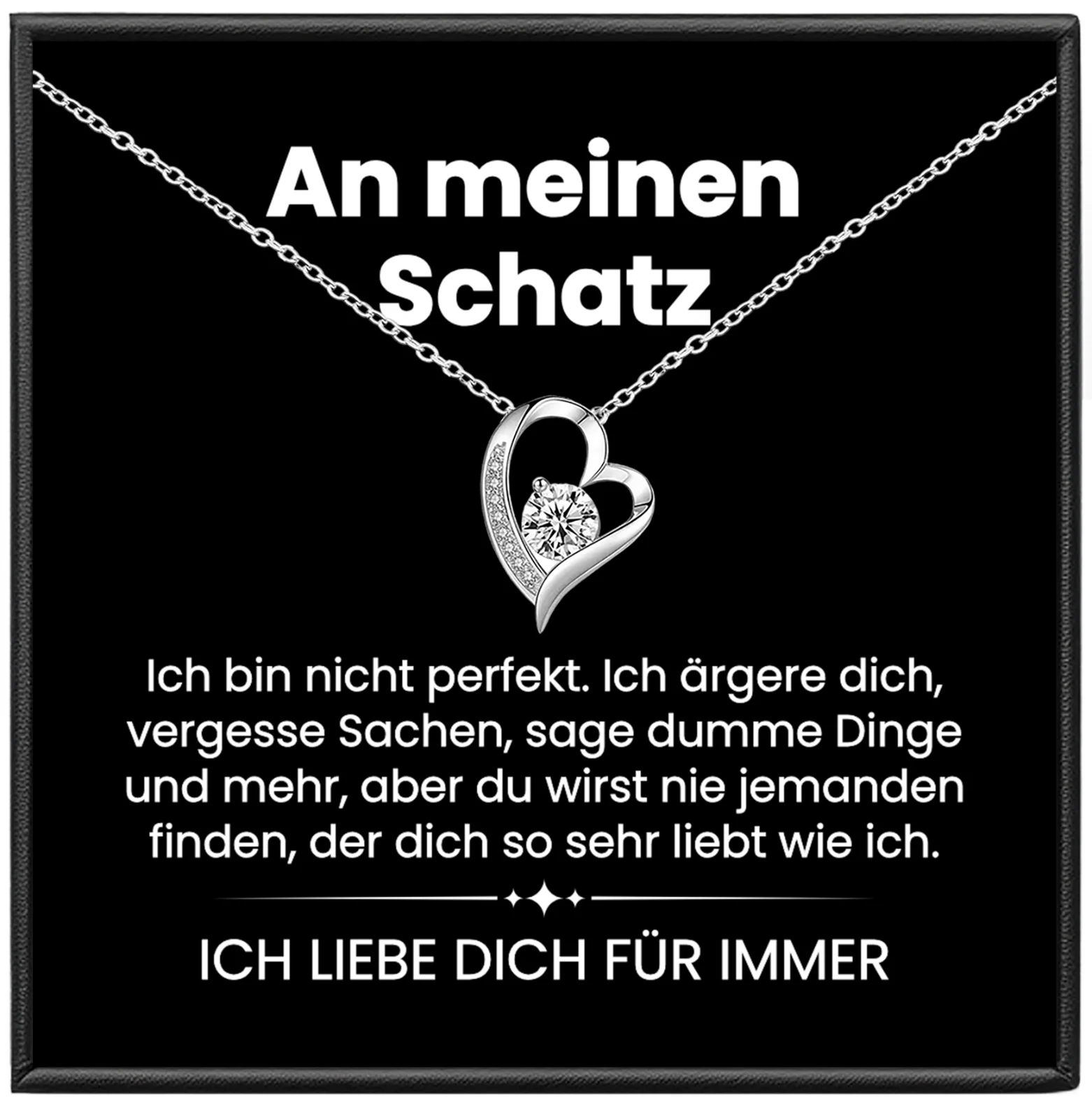 An mein Schatz Kette Herz 925S An mein Schatz Kette Herz 925S BYLITZ