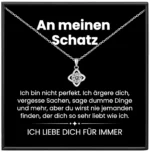 An mein Schatz Kette Knoten 925S BYLITZ