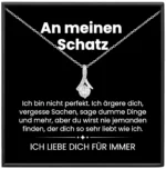 An mein Schatz Kette Schlaufe 925S BYLITZ