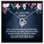 An meine Enkelin Kette Herz