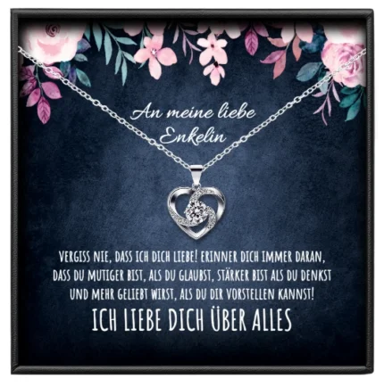 An meine Enkelin Kette Herz V2