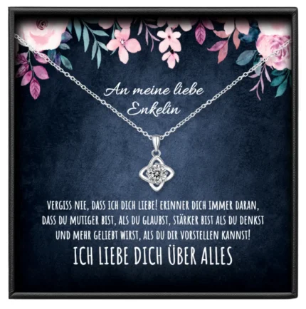 An meine Enkelin Kette Knoten