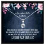 An meine Enkelin Kette Moissanit BYLITZ