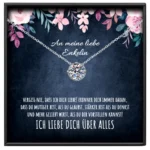 An meine Enkelin Kette Moissanit BYLITZ