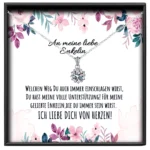 An meine Enkelin Kette Schneeflocke BYLITZ