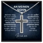 An meinen Sohn Kreuz Kette BYLITZ
