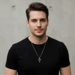 An meinen Sohn Kreuz Kette BYLITZ