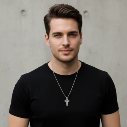 An meinen Sohn Kreuz Kette BYLITZ